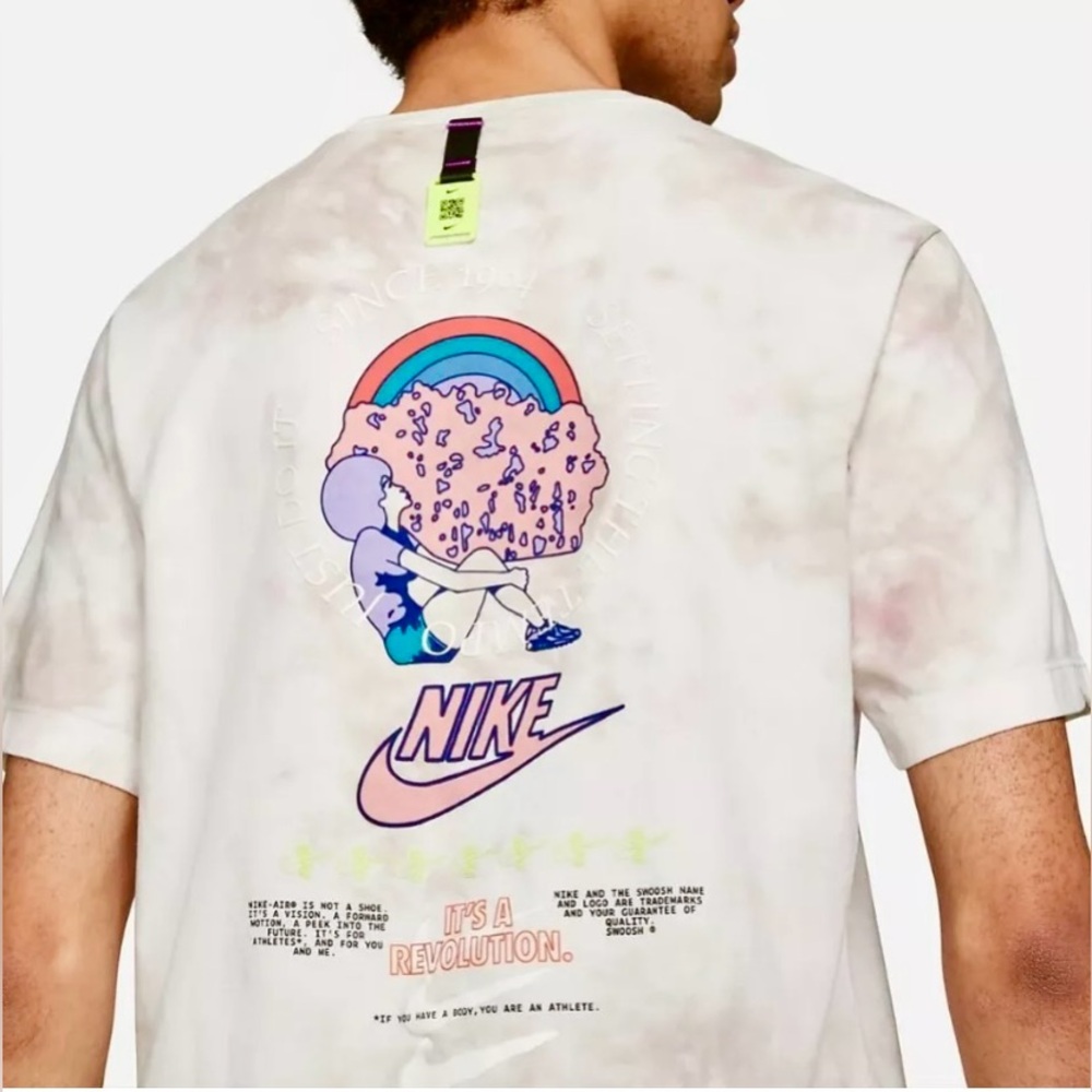 NIKE Men’s Tie Dye Festival  It’s A Revolution Special Edition Shirt M.